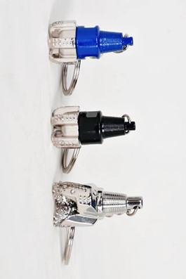 PDC bit and Tricone bit keychain