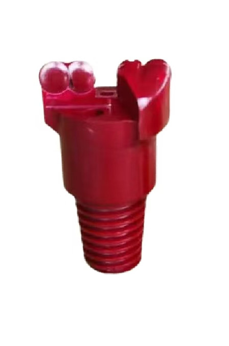 Two wing small  PDC drill bit with AWJ thread